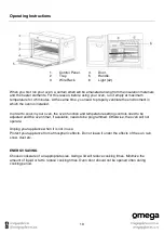 Предварительный просмотр 10 страницы Omega OBO960X Instruction Manual