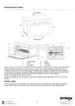 Предварительный просмотр 8 страницы Omega OBO960XTGG Instruction Manual