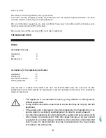 Preview for 2 page of Omega OC64BA Installation And Operating Instructions Manual