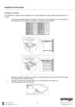 Предварительный просмотр 6 страницы Omega OC64KB Instruction Manual