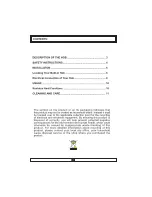Предварительный просмотр 3 страницы Omega OC64KZ Instruction Manual