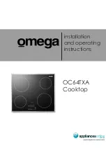 Предварительный просмотр 1 страницы Omega OC64TXA Installation And Operating Instructions Manual