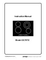 Omega OC70TZ Instruction Manual предпросмотр