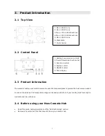 Предварительный просмотр 8 страницы Omega OC90TZ Instruction Manual / Installation Manual