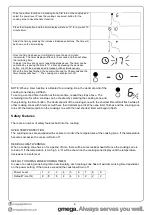 Preview for 8 page of Omega OCC30TZ Installation, Operation And Maintenance Instructions