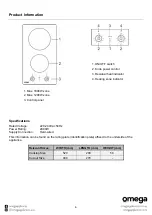 Preview for 6 page of Omega OCC32KZ Instruction Manual