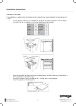 Предварительный просмотр 6 страницы Omega OCC64KZTGG Instruction Manual