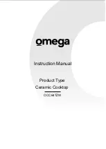 Предварительный просмотр 1 страницы Omega OCC64TZW Instruction Manual