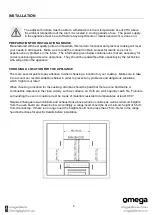 Предварительный просмотр 7 страницы Omega OCC64TZW Instruction Manual