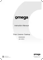 Preview for 1 page of Omega OCC70TZ Instruction Manual