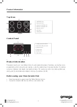 Preview for 8 page of Omega OCC90TZ Instruction Manual