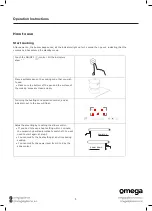 Предварительный просмотр 10 страницы Omega OCC90TZ Instruction Manual