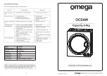 Omega OCD4W Instruction Manual preview