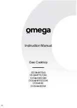 Preview for 1 page of Omega OCG604FFECOM Instruction Manual