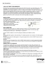Предварительный просмотр 7 страницы Omega OCG604FFECOM Instruction Manual