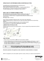 Предварительный просмотр 8 страницы Omega OCG604FFECOM Instruction Manual