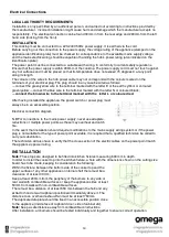 Предварительный просмотр 10 страницы Omega OCG604FFECOM Instruction Manual