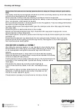 Preview for 13 page of Omega OCG604FFECOM Instruction Manual