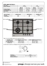 Preview for 5 page of Omega OCG60X Installation, Operation And Maintenance Instructions