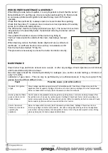 Preview for 11 page of Omega OCG60X Installation, Operation And Maintenance Instructions