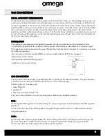 Preview for 5 page of Omega OCG61X Installation, Operation & Maintenance Instructions Manual