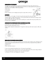 Preview for 6 page of Omega OCG61X Installation, Operation & Maintenance Instructions Manual