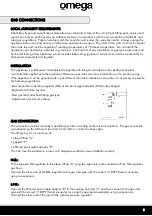 Предварительный просмотр 5 страницы Omega OCG61XA Installation, Operation & Maintenance Instructions Manual