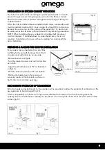 Предварительный просмотр 9 страницы Omega OCG62XA Installation, Operation & Maintenance Instructions Manual