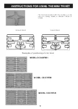 Preview for 13 page of Omega OCG63FXB1 Instructions For The Installation And Use