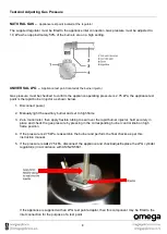 Preview for 8 page of Omega OCG64XTGG Instruction Manual