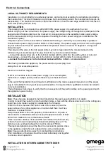 Предварительный просмотр 9 страницы Omega OCG64XTGG Instruction Manual