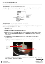 Предварительный просмотр 9 страницы Omega OCG705X Instruction Manual