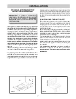 Preview for 7 page of Omega OCG755FX Use, Installation And Maintenance Instructions