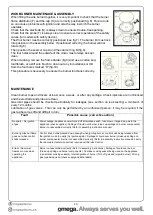 Предварительный просмотр 11 страницы Omega OCG905FX Installation, Operation And Maintenance Instructions