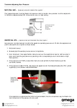 Предварительный просмотр 8 страницы Omega OCG905X Instruction Manual