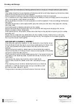 Preview for 12 page of Omega OCG95XTGG Instruction Manual