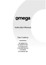 Preview for 1 page of Omega OCGG905COM Instruction Manual