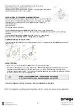 Предварительный просмотр 8 страницы Omega OCGG905COM Instruction Manual