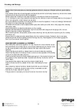 Preview for 13 page of Omega OCGG905COM Instruction Manual