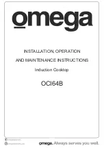 Omega OCI64B Installation, Operation And Maintenance Instructions предпросмотр