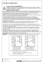 Preview for 6 page of Omega OCI64B Installation, Operation And Maintenance Instructions