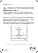 Предварительный просмотр 6 страницы Omega ODO684XB Instruction Manual