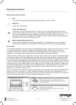 Предварительный просмотр 10 страницы Omega ODO684XB Instruction Manual