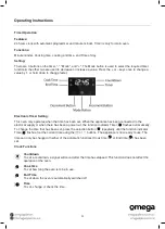 Preview for 11 page of Omega ODO684XB Instruction Manual