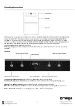 Preview for 8 page of Omega ODO684XTGG Instruction Manual