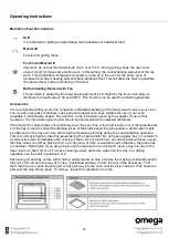 Preview for 10 page of Omega ODO684XTGG Instruction Manual