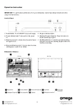 Preview for 9 page of Omega ODW101W Instruction Manual