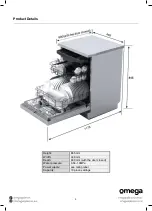 Предварительный просмотр 5 страницы Omega ODW300XN Instruction Manual