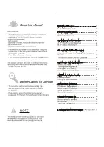 Preview for 3 page of Omega ODW600S Instruction Manual