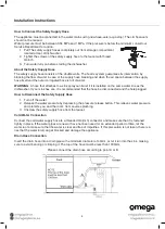 Preview for 7 page of Omega ODW700B Instruction Manual